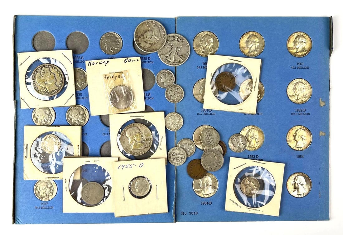 Group of Assorted US Coins and More (1 of 3)