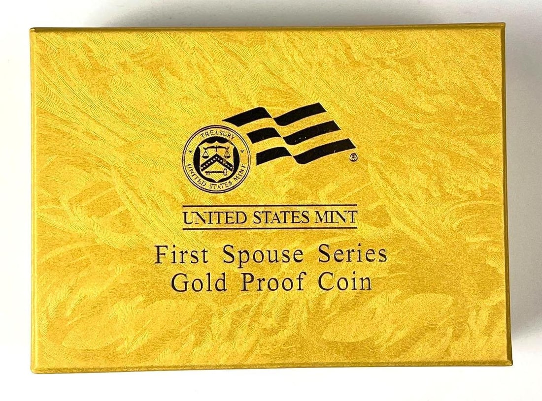 2008 US Mint First Spouse Series Sarah Polk .50 oz .9999 Fine Gold Proof Coin: Includes COA
