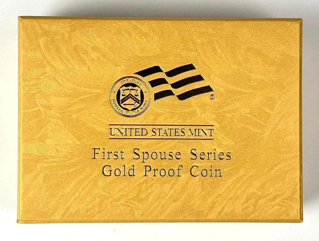 2008 US Mint First Spouse Series Jacksons Liberty .50 oz .9999 Fine Gold Proof Coin: Includes COA