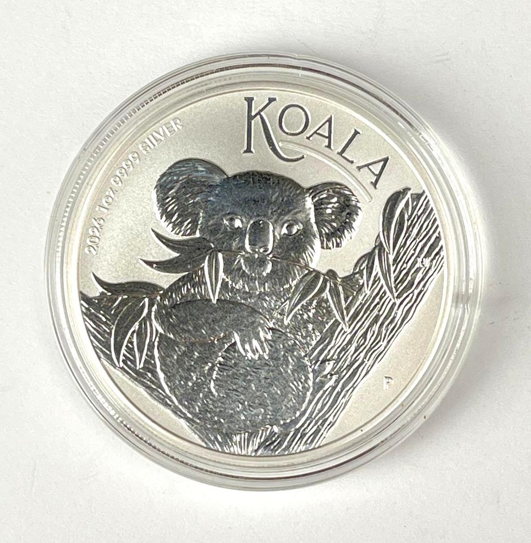 2026 P Australia $1 Koala 1 oz 9999 Silver Coin (1 of 2)