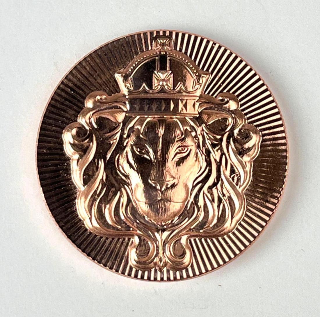 Scottsdale Mint Stacking 1 oz .999 Fine COPPER Round (1 of 2)