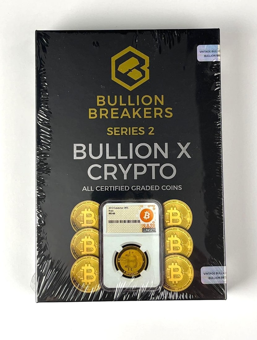 Sealed Bullion Breakers Series 2 Bullion X Crypto: Sealed Bullion Breakers Series 2 Bullion X Crypto