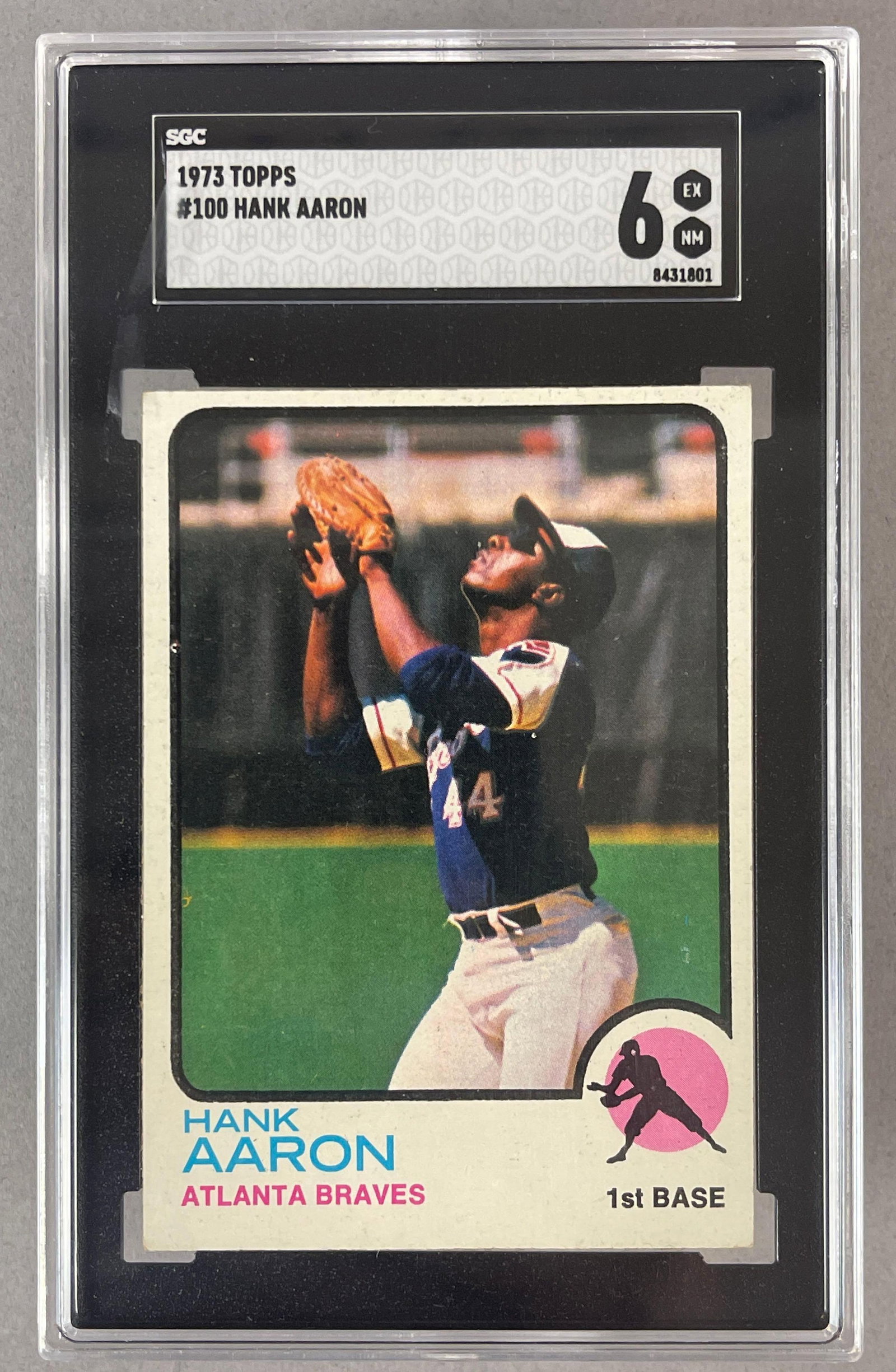 1973 Topps Hank Aaron #100 SGC 6 (1 of 2)