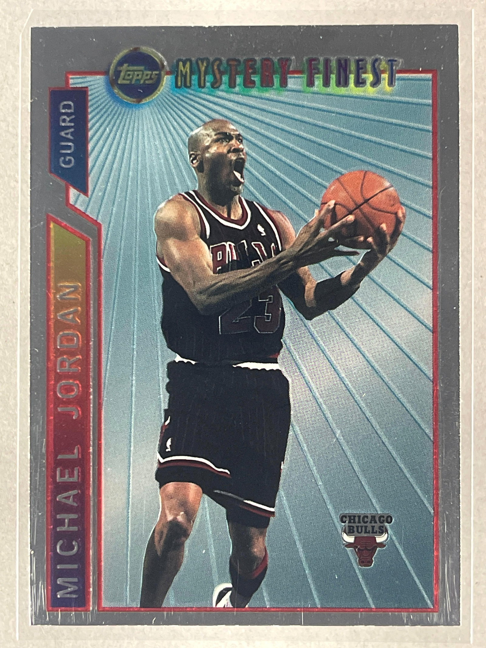 1996 Topps Mystery Finest Michael Jordan #M14 (1 of 2)