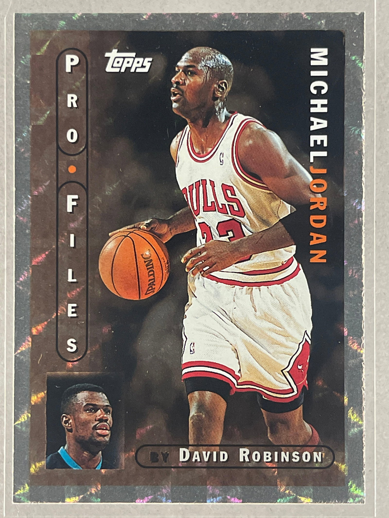 1996 Topps Profiles Holofoil Michael Jordan #PF3 (1 of 2)