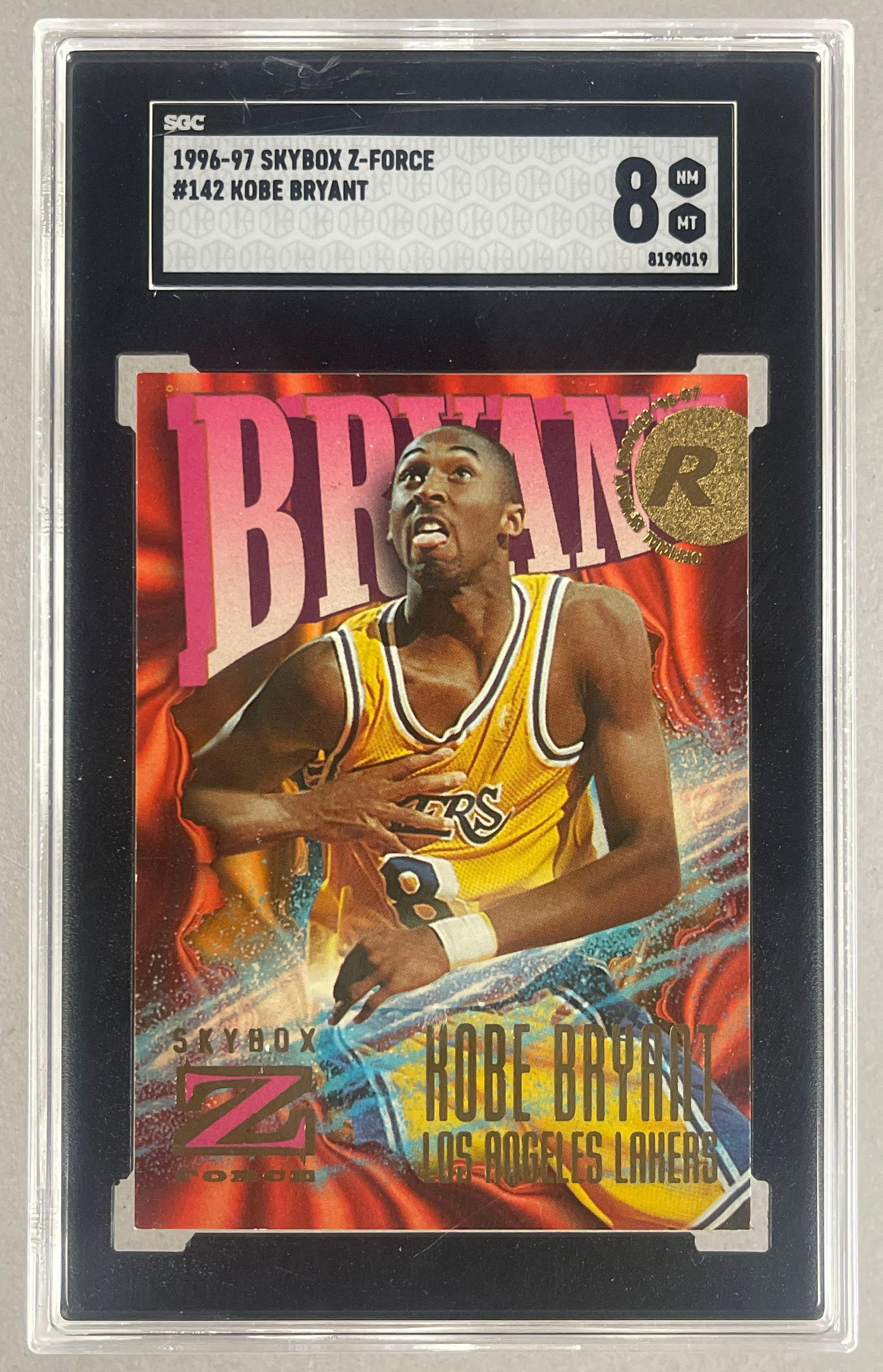 1996 - 97 Skybox Z-Force Kobe Bryant #142 SGC 8 (1 of 2)