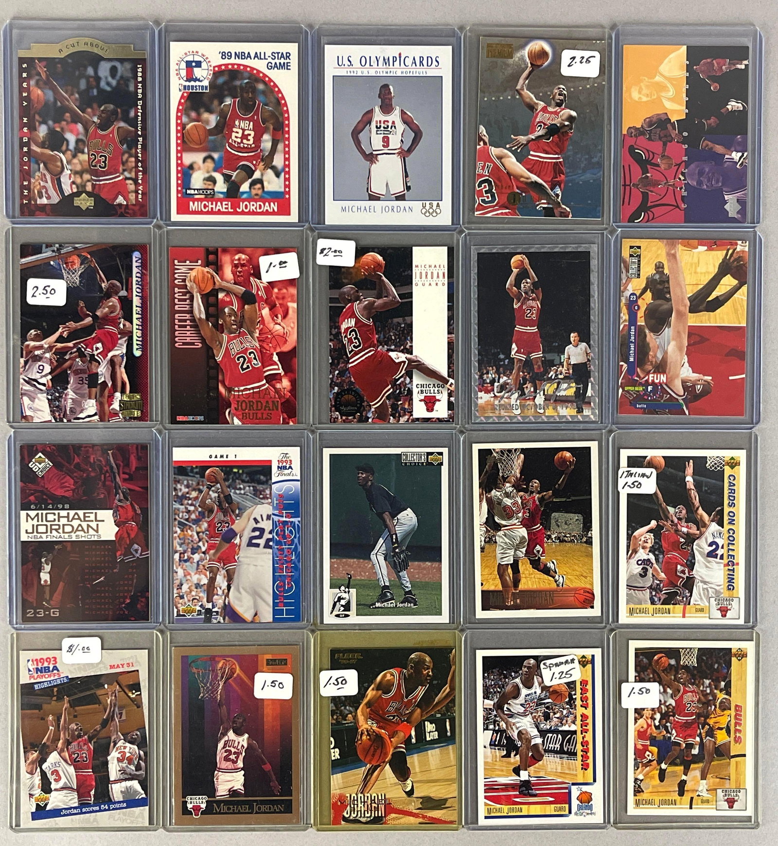 20 - Michael Jordan Cards: Nice Selection