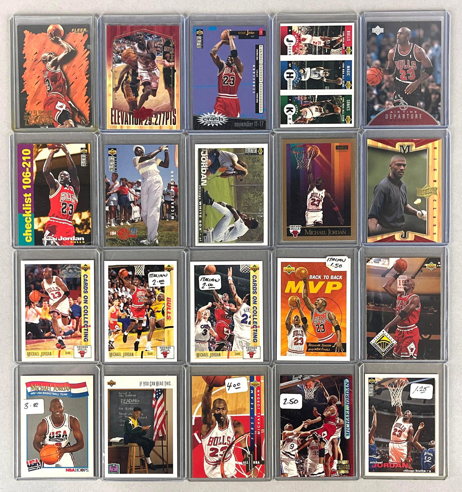 20 - Michael Jordan Cards: Nice Selection