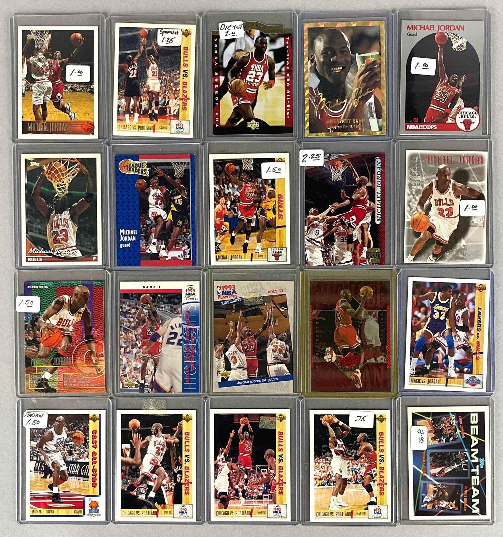 20 - Michael Jordan Cards (1 of 2)