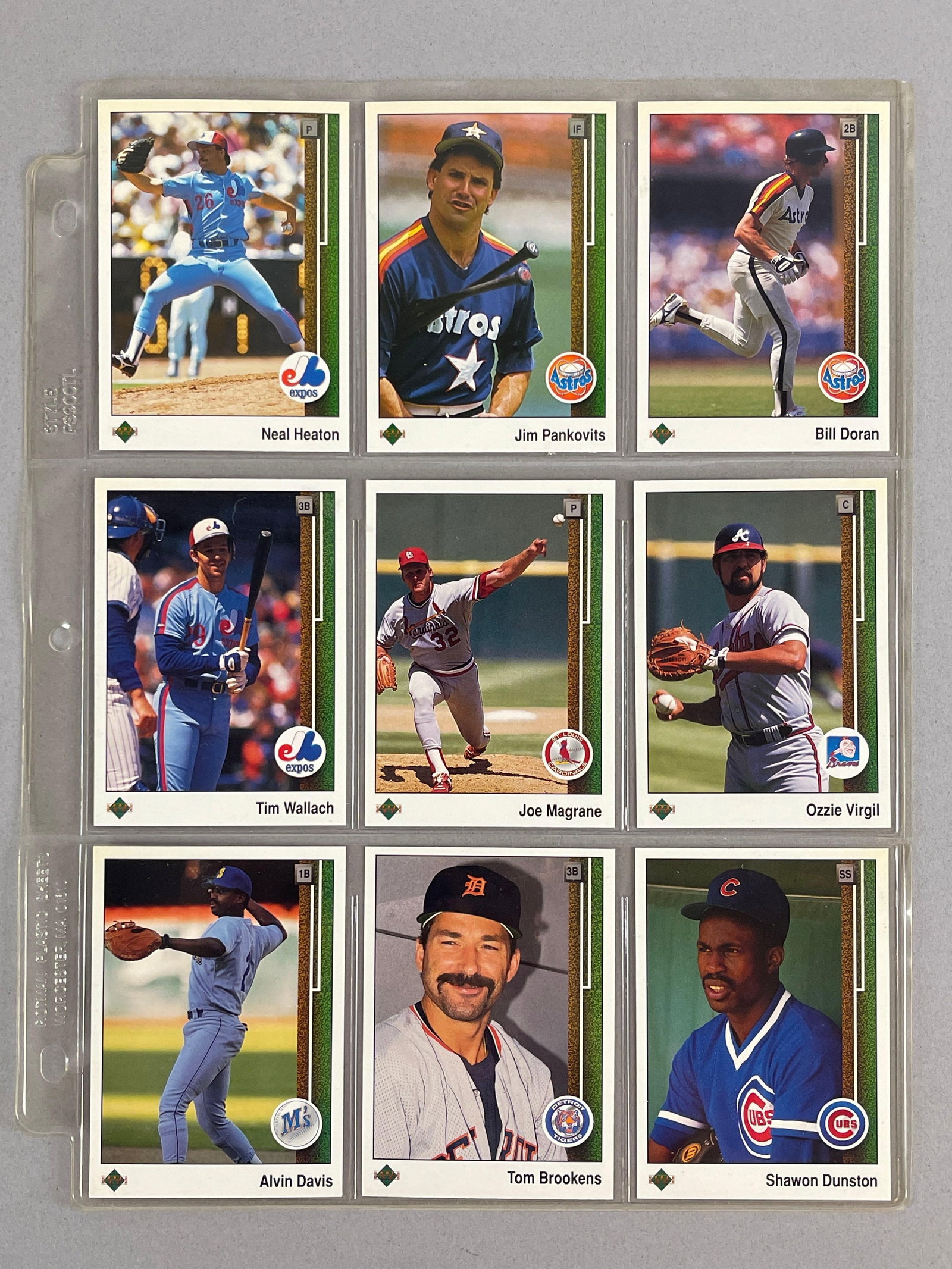 1989 Upper Deck Baseball Complete Set - 4