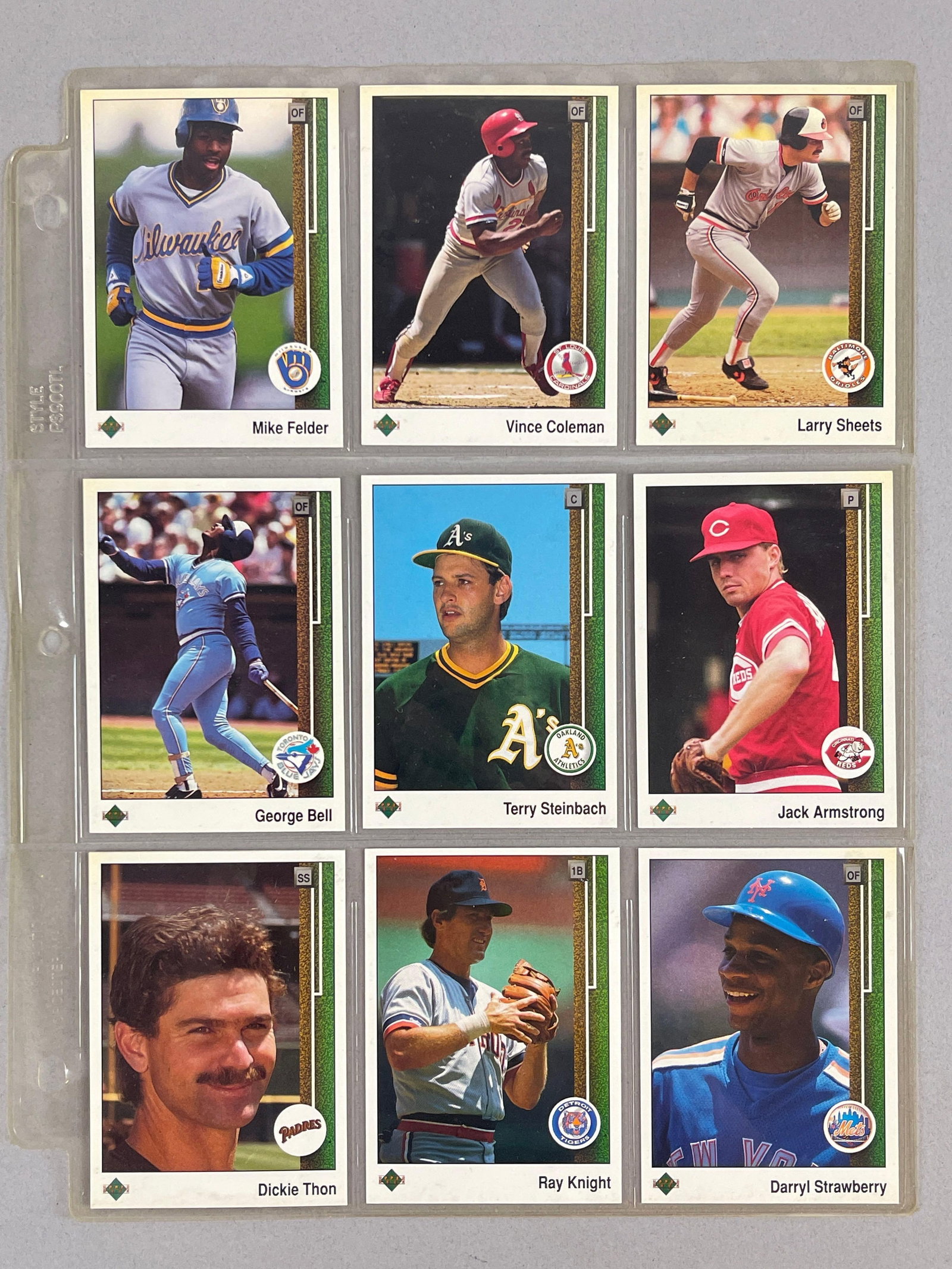 1989 Upper Deck Baseball Complete Set - 5