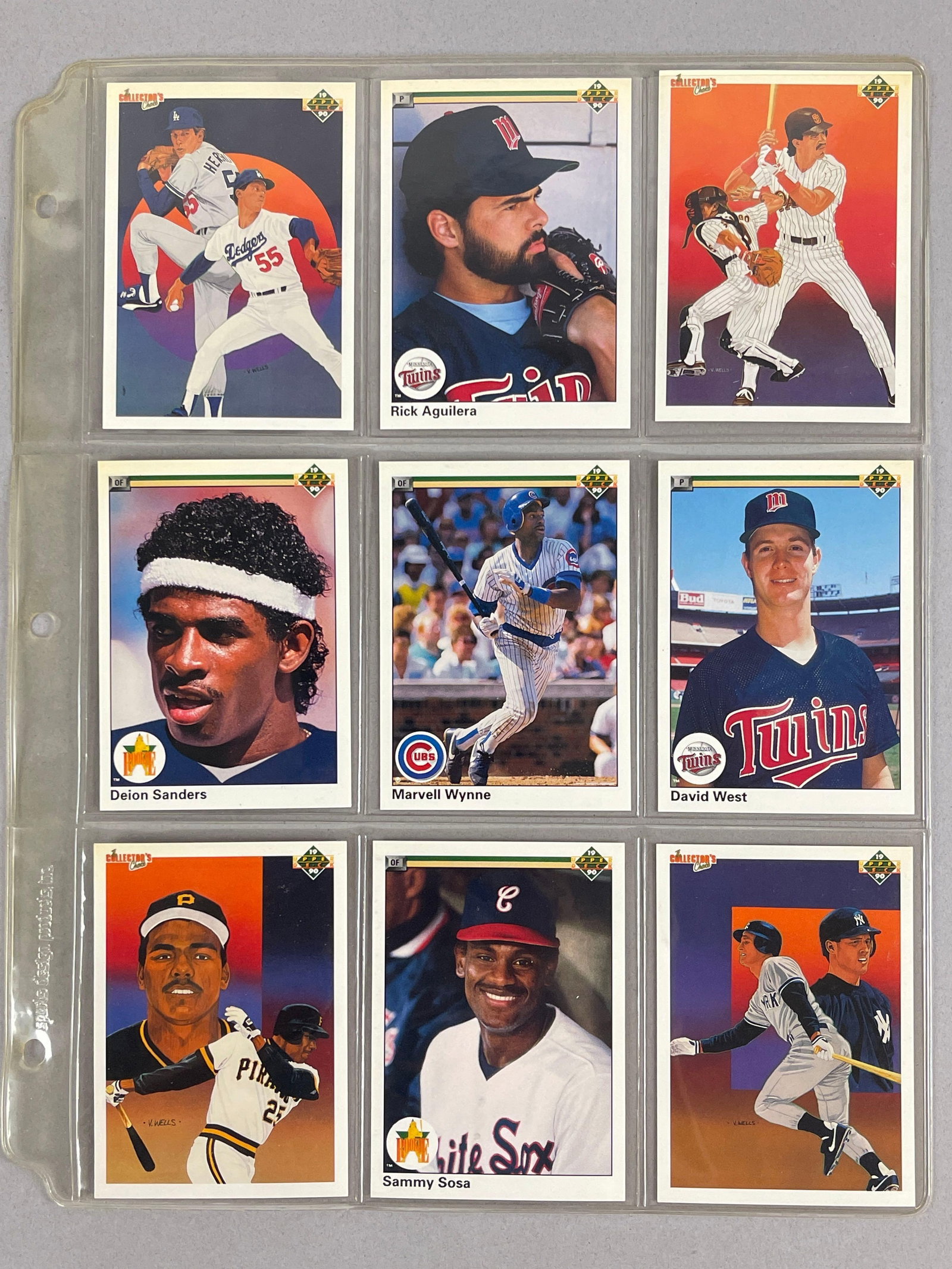 1990 Upper Deck and 2002 Diamond King Baseball Sets - 2