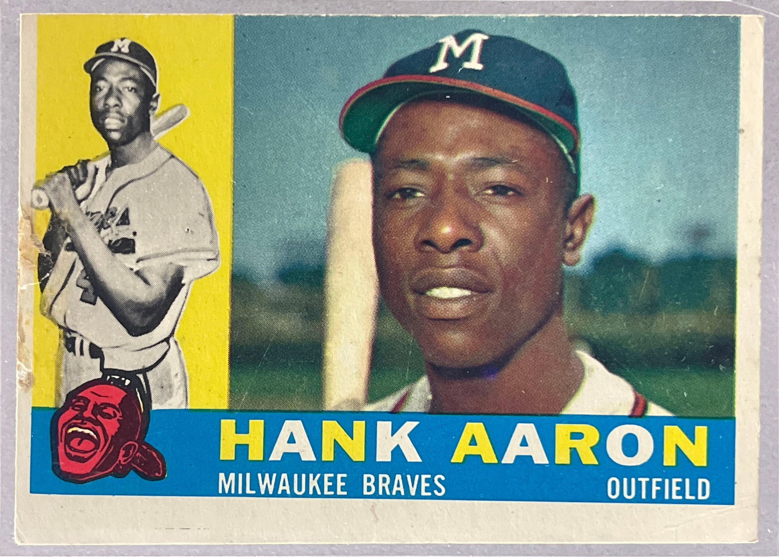 1960 Topps Hank Aaron #300 (1 of 2)