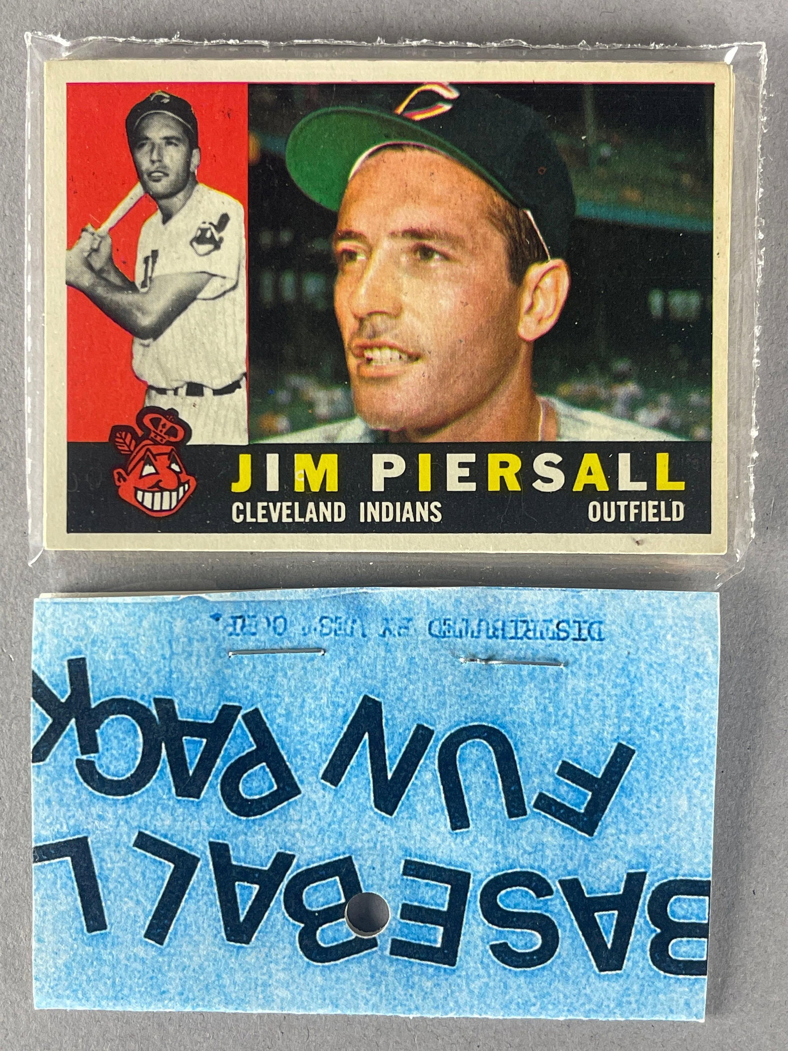 1960 Topps Baseball West Corps Cello Fun Pack (1 of 2)