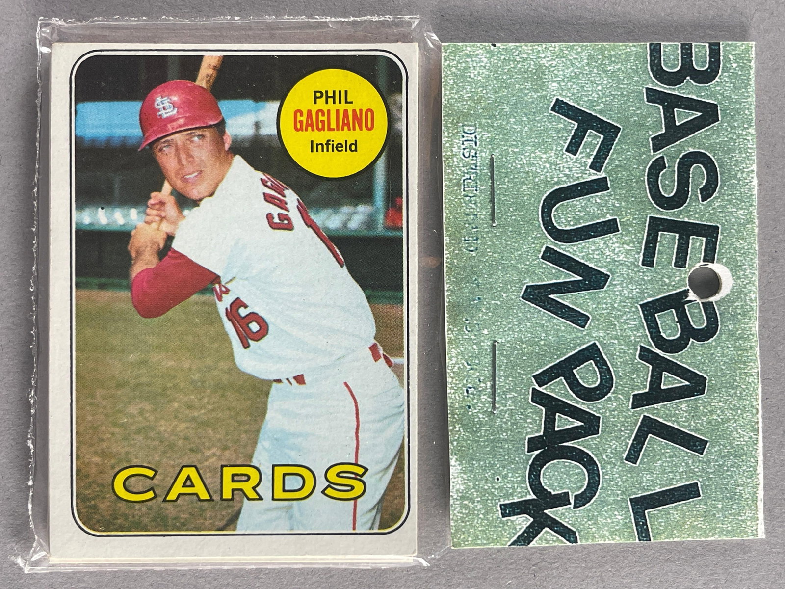 1969 Topps Baseball West Corps Cello Fun Pack (1 of 2)