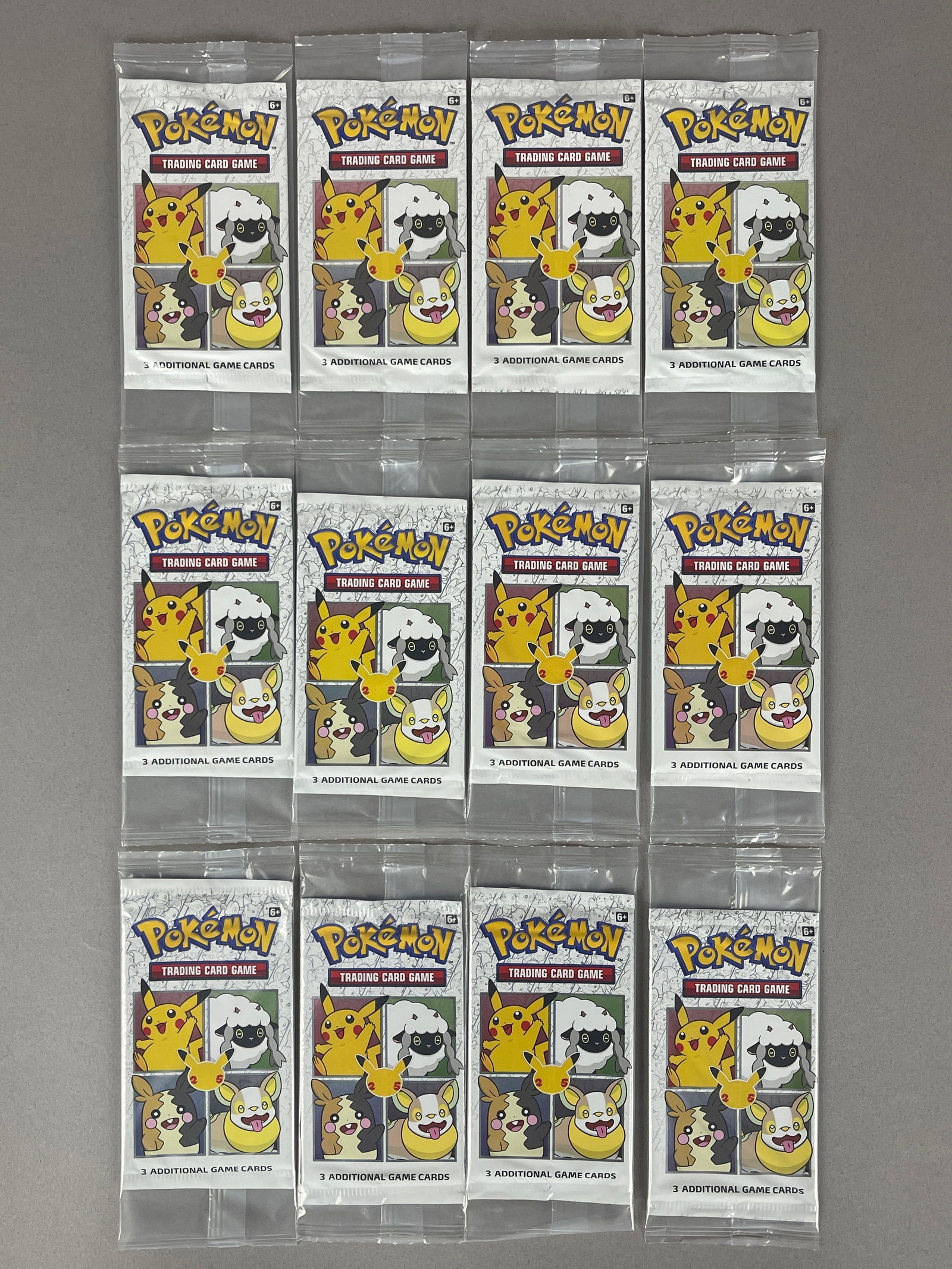 12 - 2021 Pokemon Celebrations 25th Anniversary General Mills Packs (1 of 2)