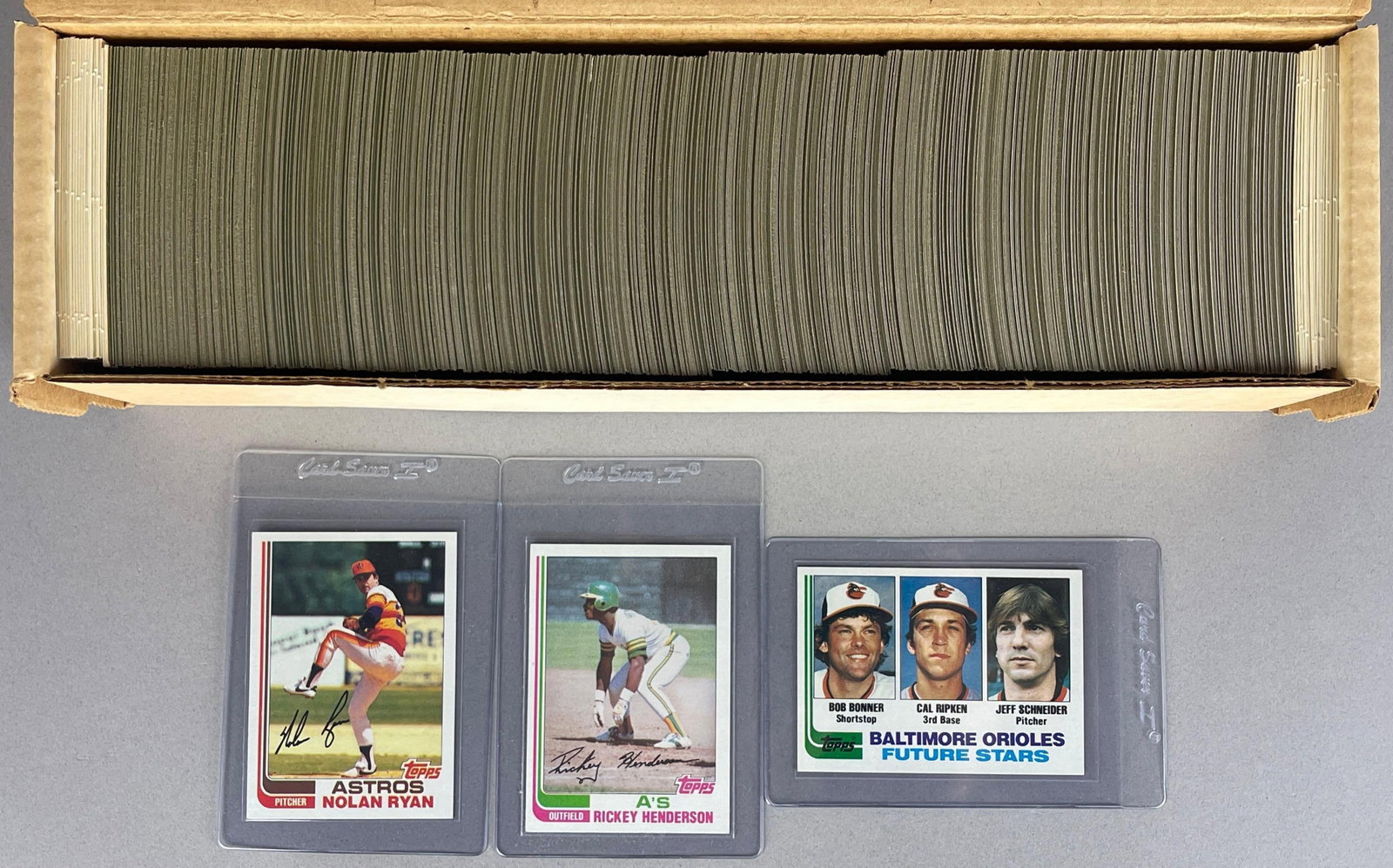1982 Topps Baseball Complete High-Grade Set