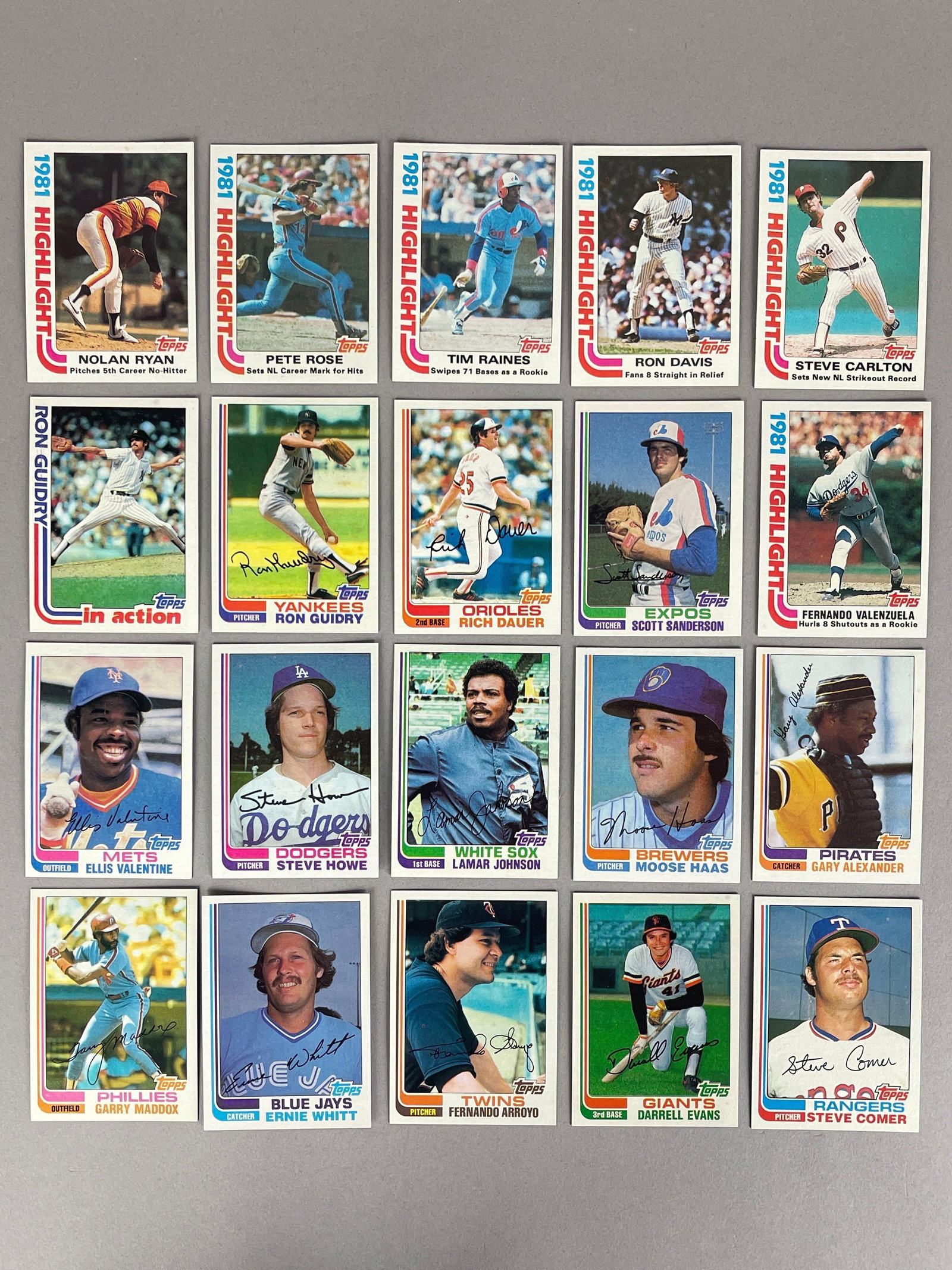1982 Topps Baseball Complete High-Grade Set - 2