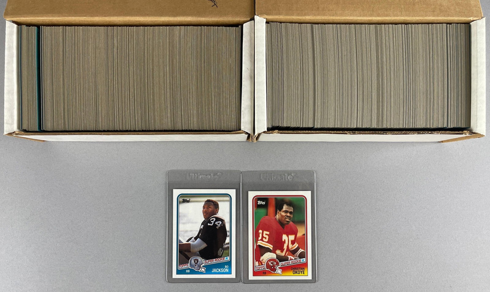 2 - 1988 Topps Football Complete High-Grade Sets (1 of 2)