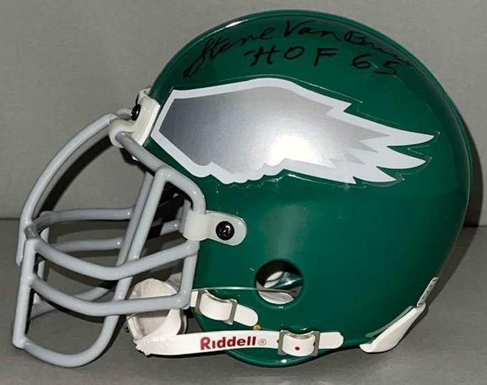 Steve Van Buren Signed Seattle Seahawks Mini Helmet (1 of 5)