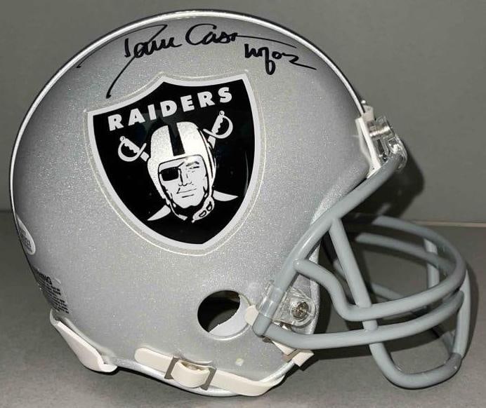 Dave Casper Signed Los Angeles Raiders with Beckett COA (1 of 6)