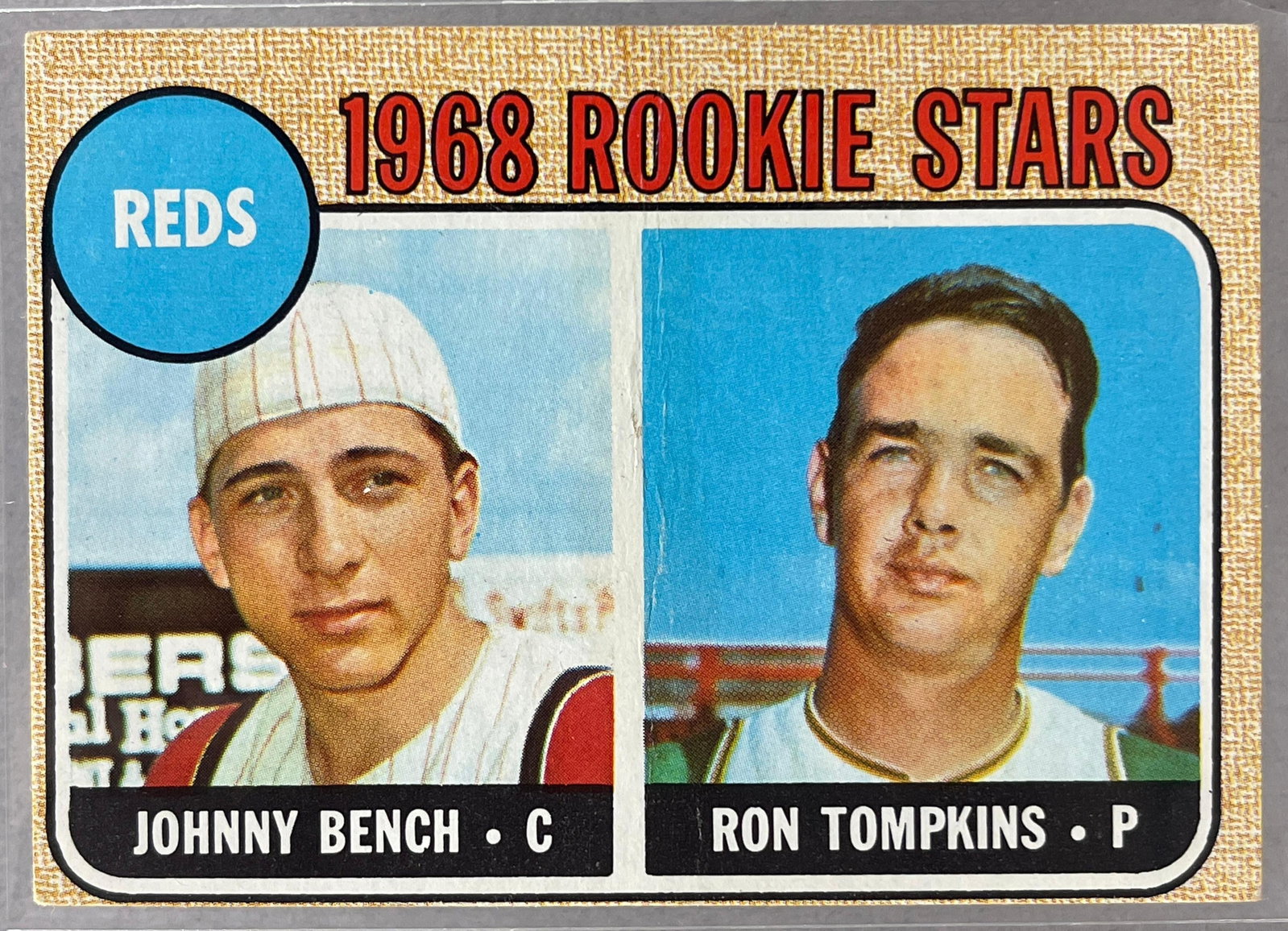 1968 Topps Johnny Bench Rookie #247 (1 of 2)