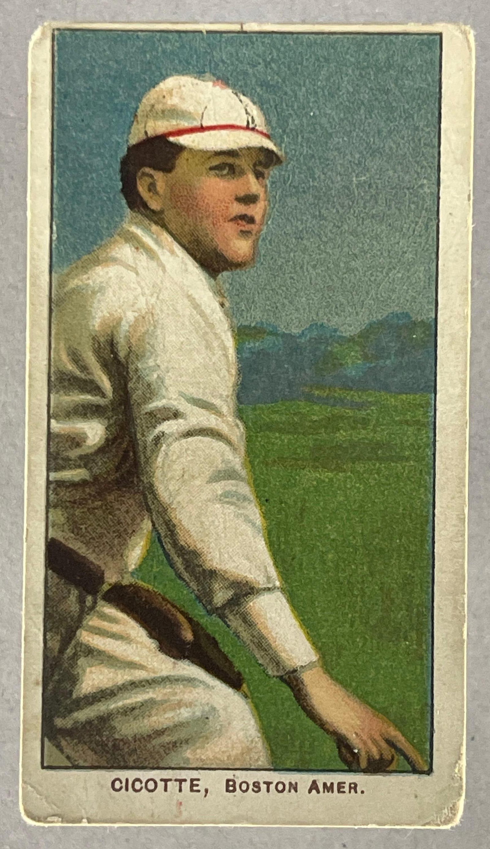 1909 - 11 T206 Ed Cicotte Sweet Caporal 350/30: 1909 - 11 T206 Ed Cicotte Sweet Caporal 350/30, G