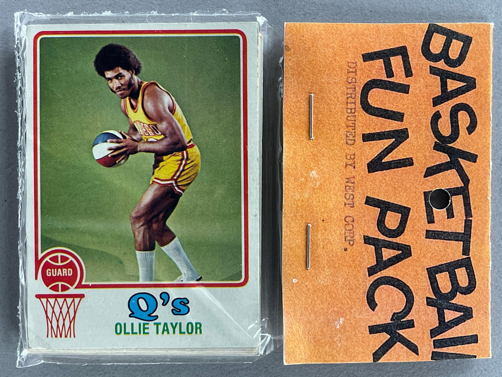 1973 - 74 Topps Basketball West Corps Cell Fun Pack with McAdoo Rookie: 10 - Crads per pack, West corps was a repacking company in the 1970s