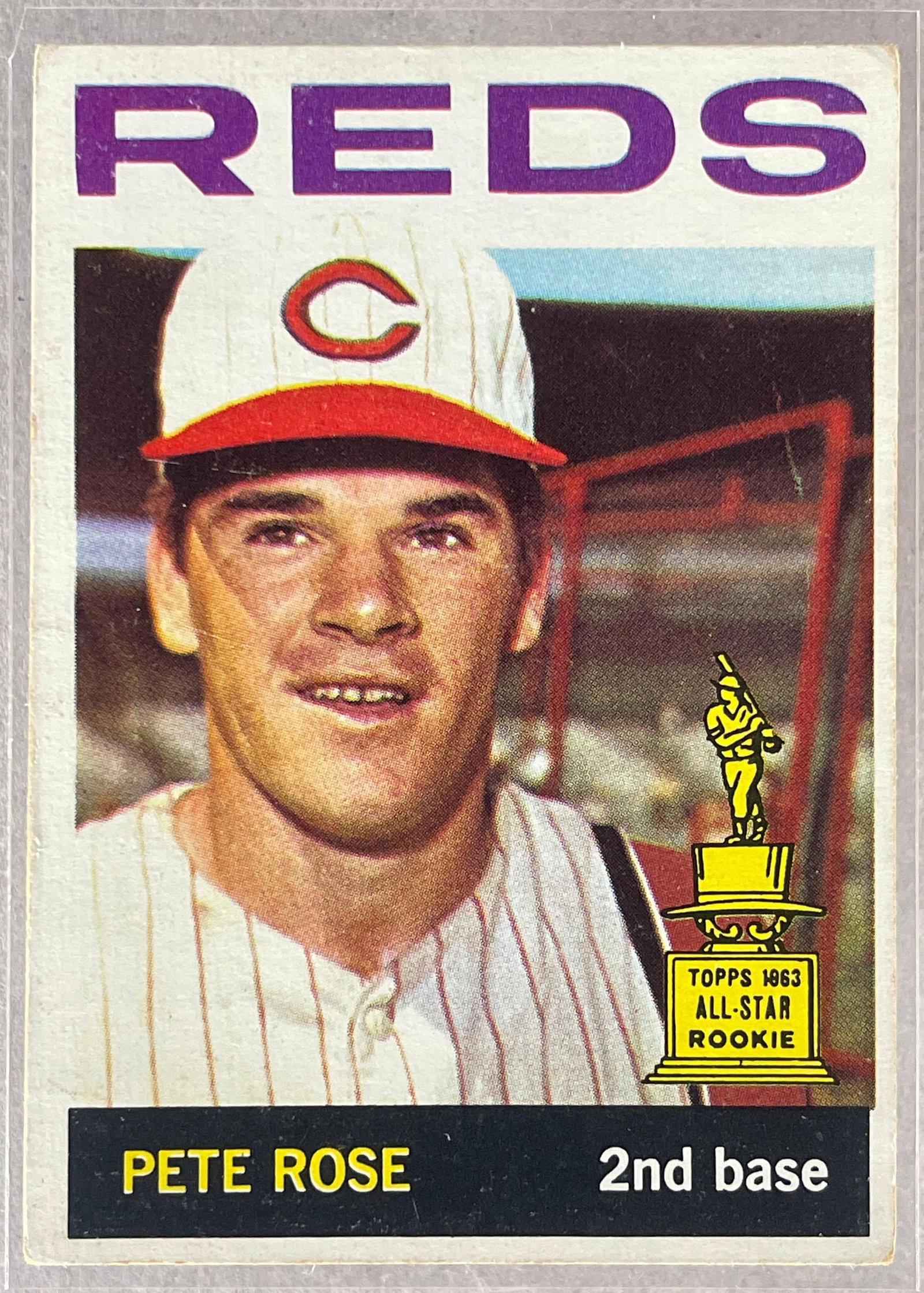 1964 Topps Pete Rose All-Star #125 2nd Year: 1964 Topps Pete Rose All-Star #125 2nd Year, VG - VGEX
