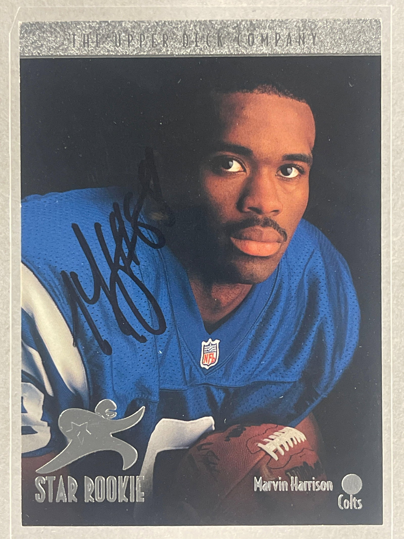 1996 Upper Deck Martin Harrison Signed Rookie Card with JSA COA (1 of 3)