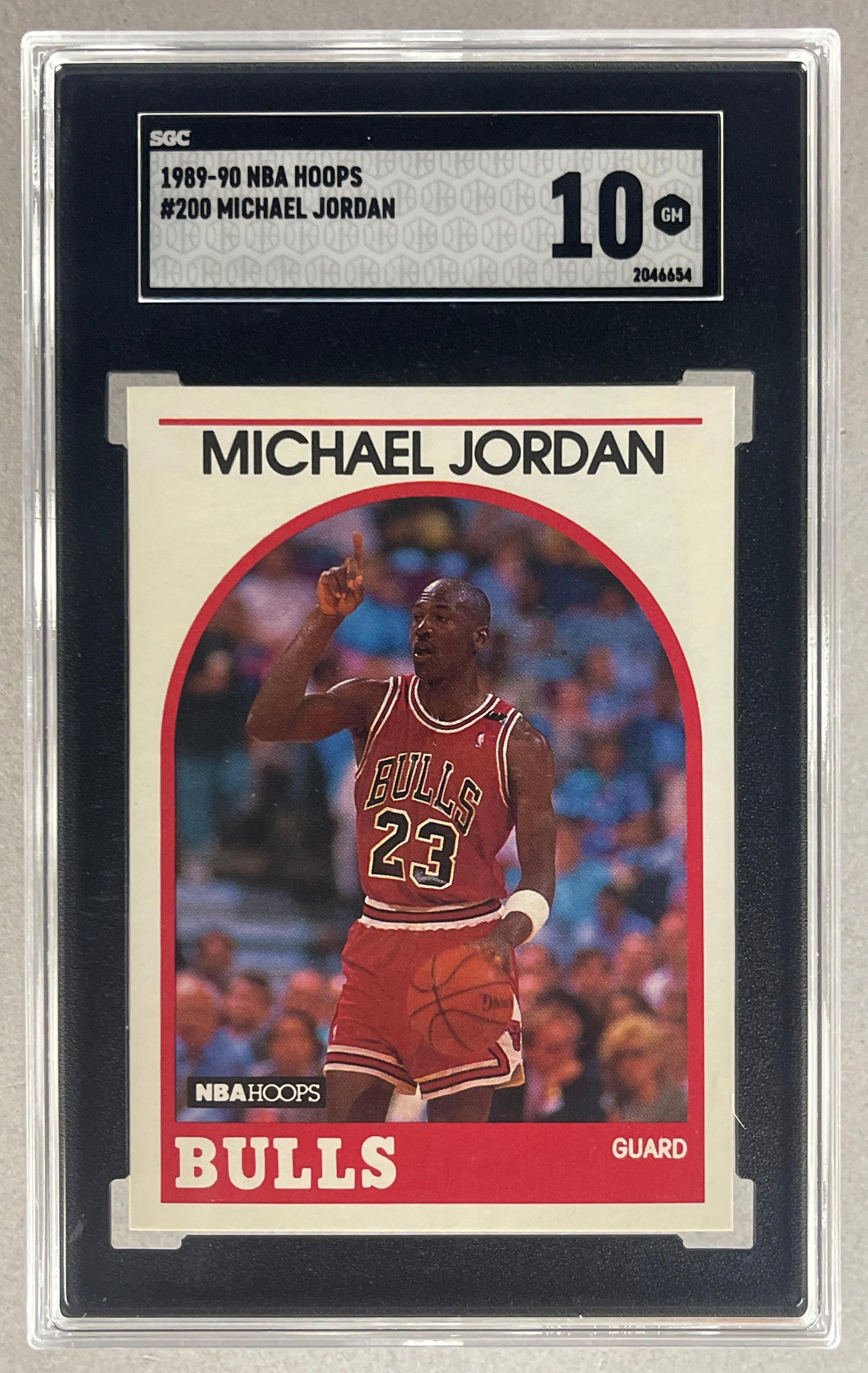 1989 - 90 NBA Hoops Michael Jordan #200 SGC 10 (1 of 2)