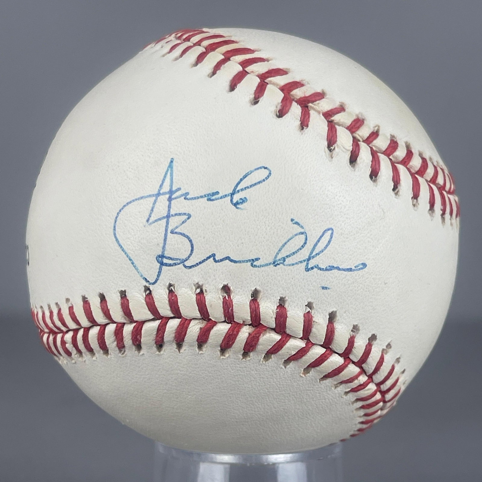 Jack Brickhouse Sign Official MLB NL Rawlings Baseball with JSA COA (1 of 3)
