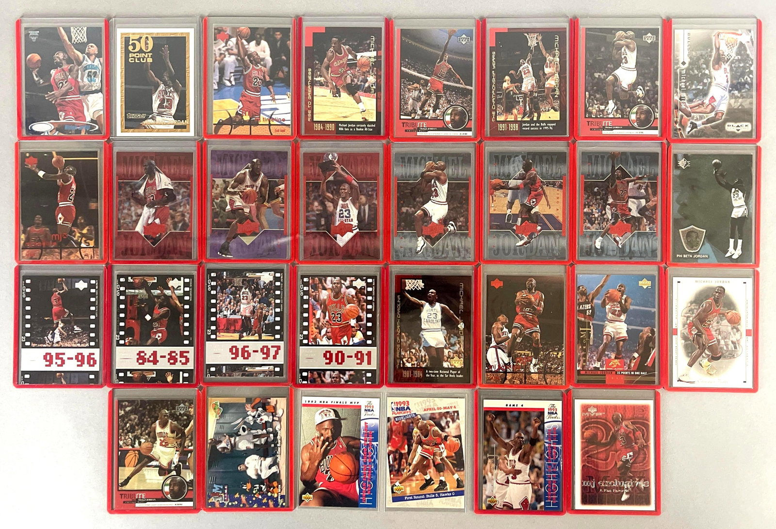 30 - Michael Jordan Cards (1 of 2)