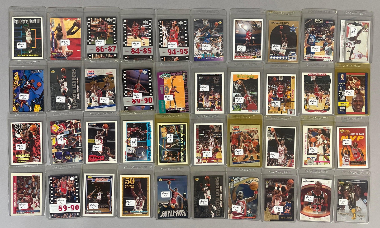40 - Michael Jordan Cards with Inserts (1 of 3)