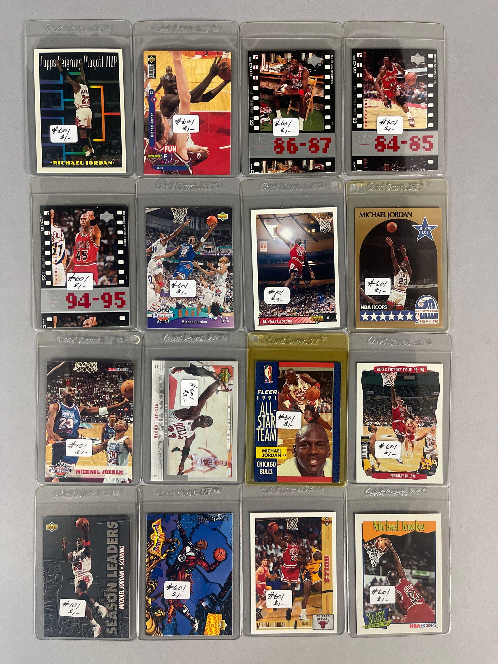 40 - Michael Jordan Cards with Inserts - 2