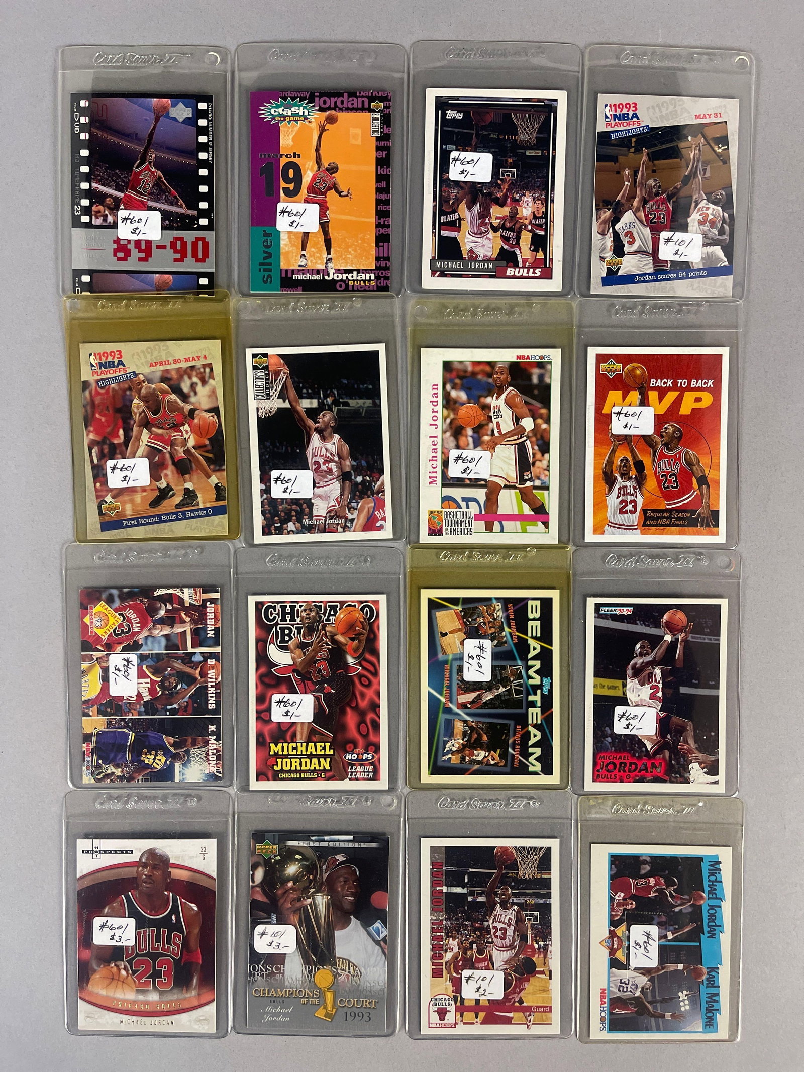 40 - Michael Jordan Cards with Inserts - 3