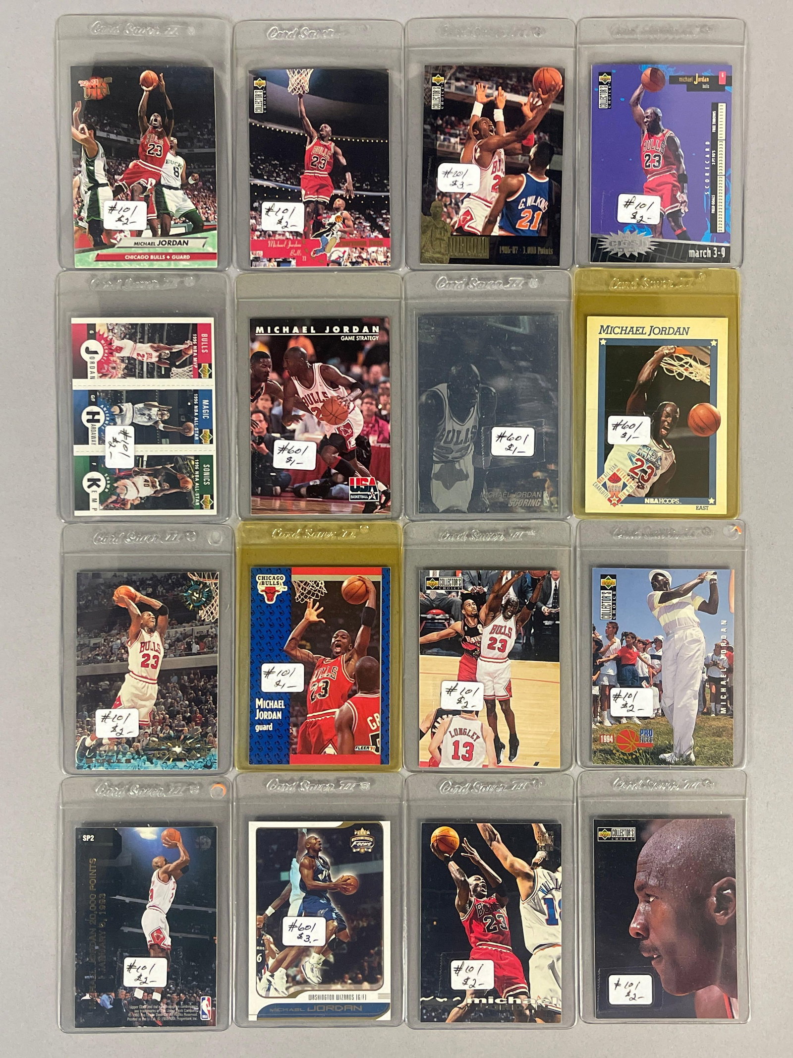 40 - Michael Jordan Cards with Inserts - 2
