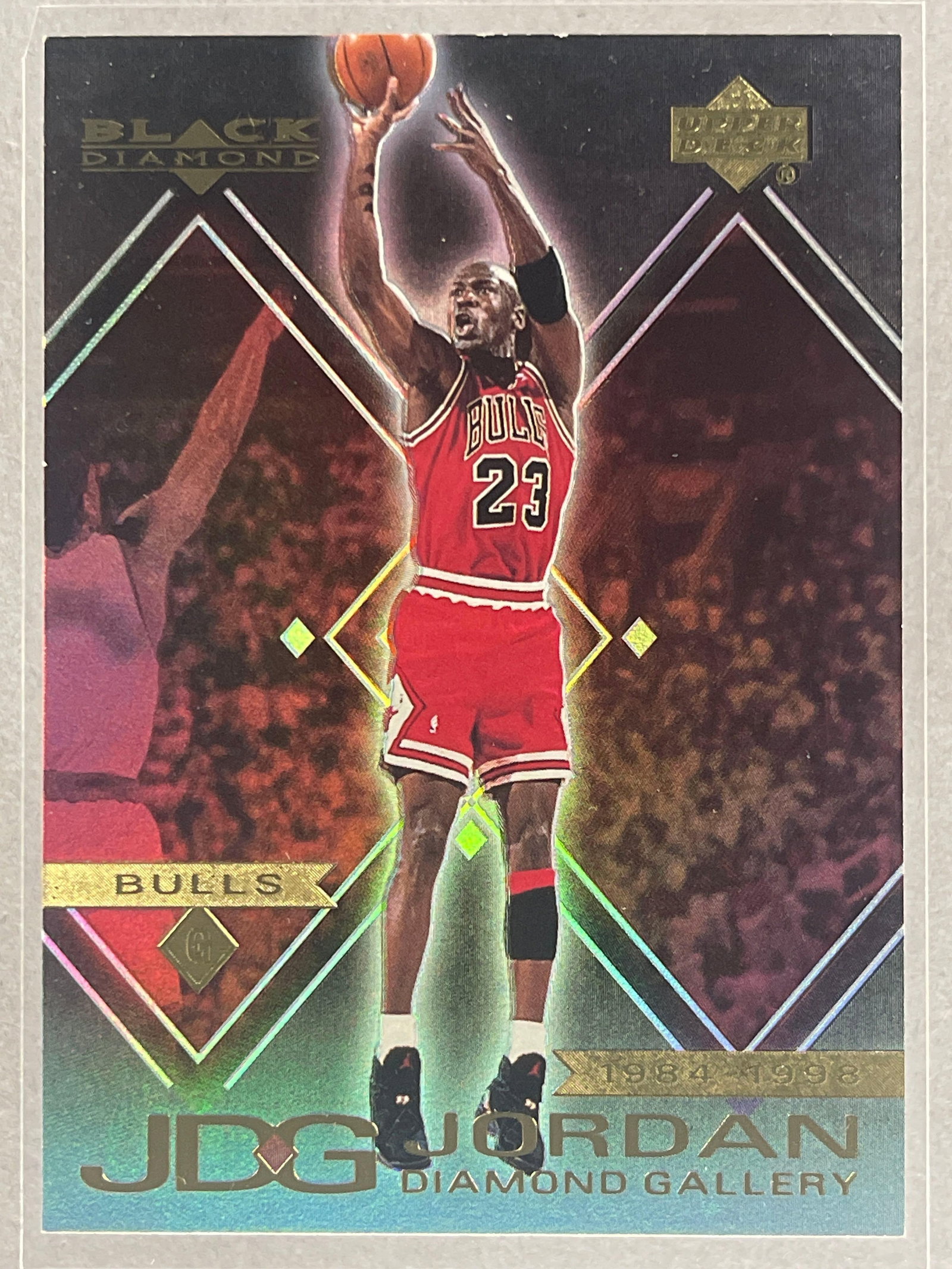1999 UD Black Diamond Gallery Michael Jordan #DG3 (1 of 2)