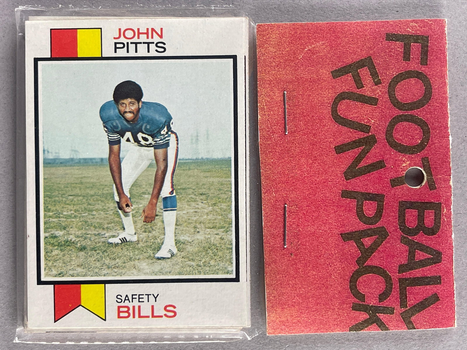 1973 Topps Football West Corps Cello Fun Pack (1 of 2)