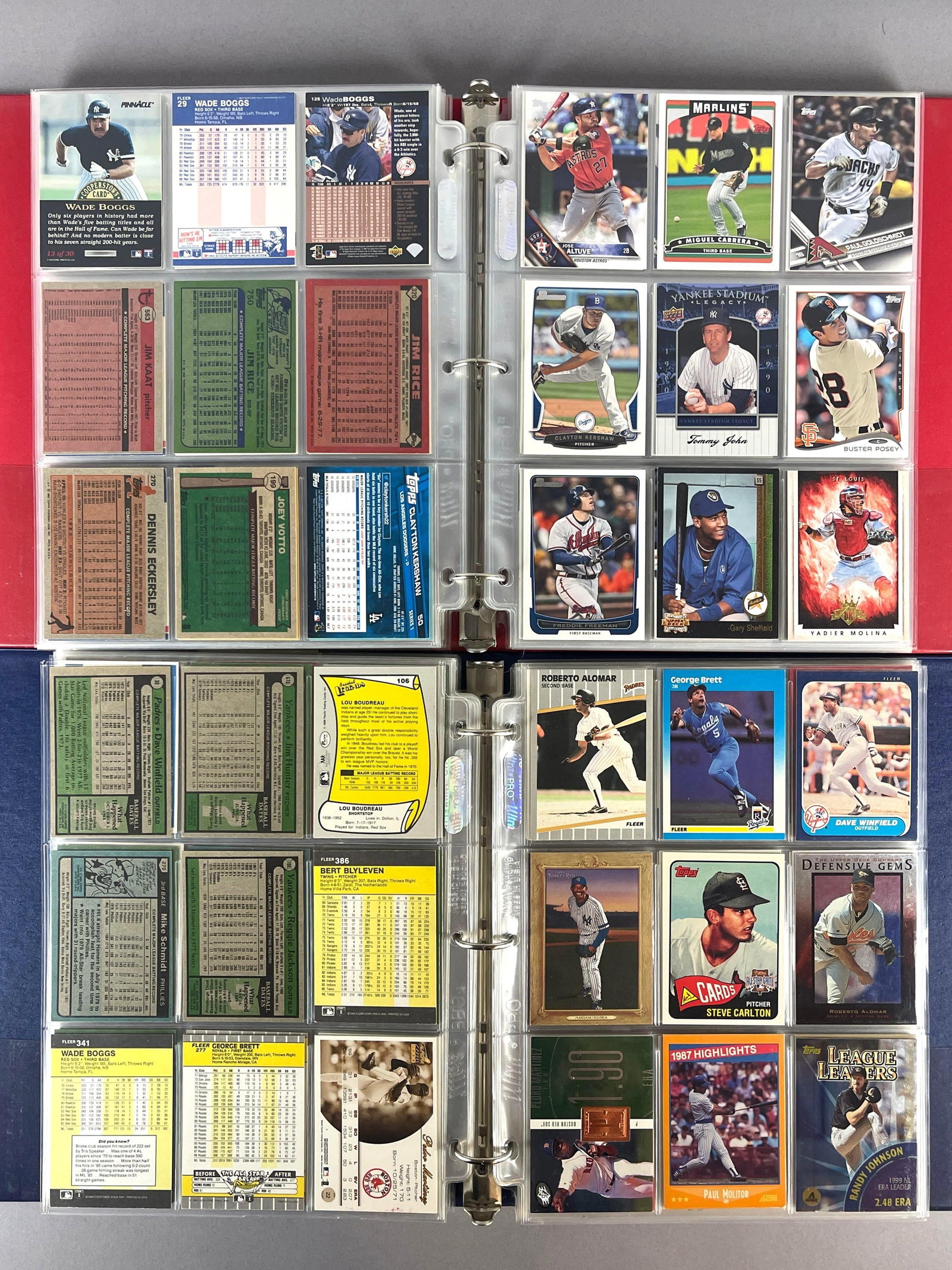 540 - 1960s - 2000s Baseball HOFs, and Star Cards: Conditions vary, Low - Mint