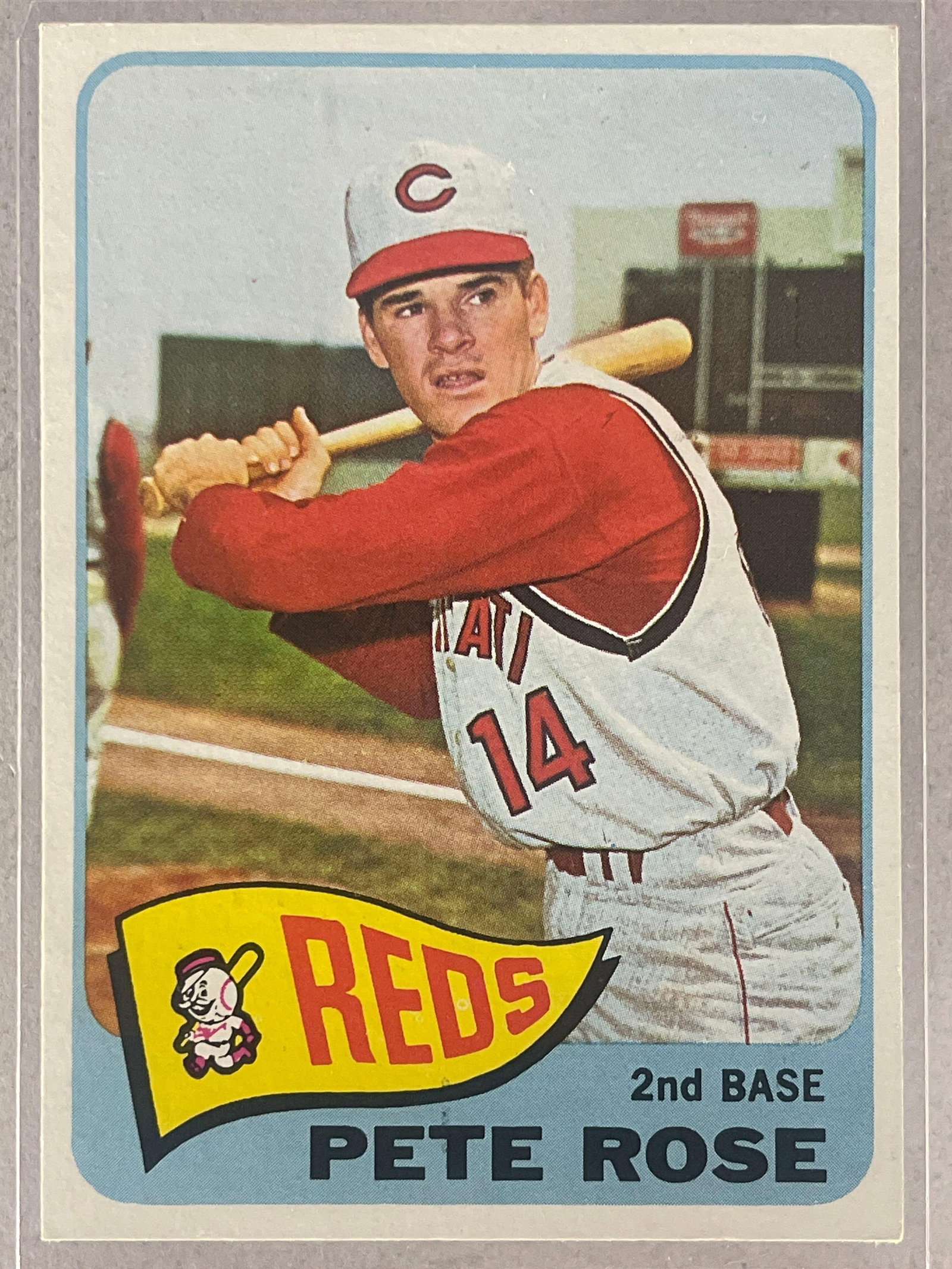 1965 Topps Pete Rose #207: 1965 Topps Pete Rose #207, VGEX, Possibly trimmed
