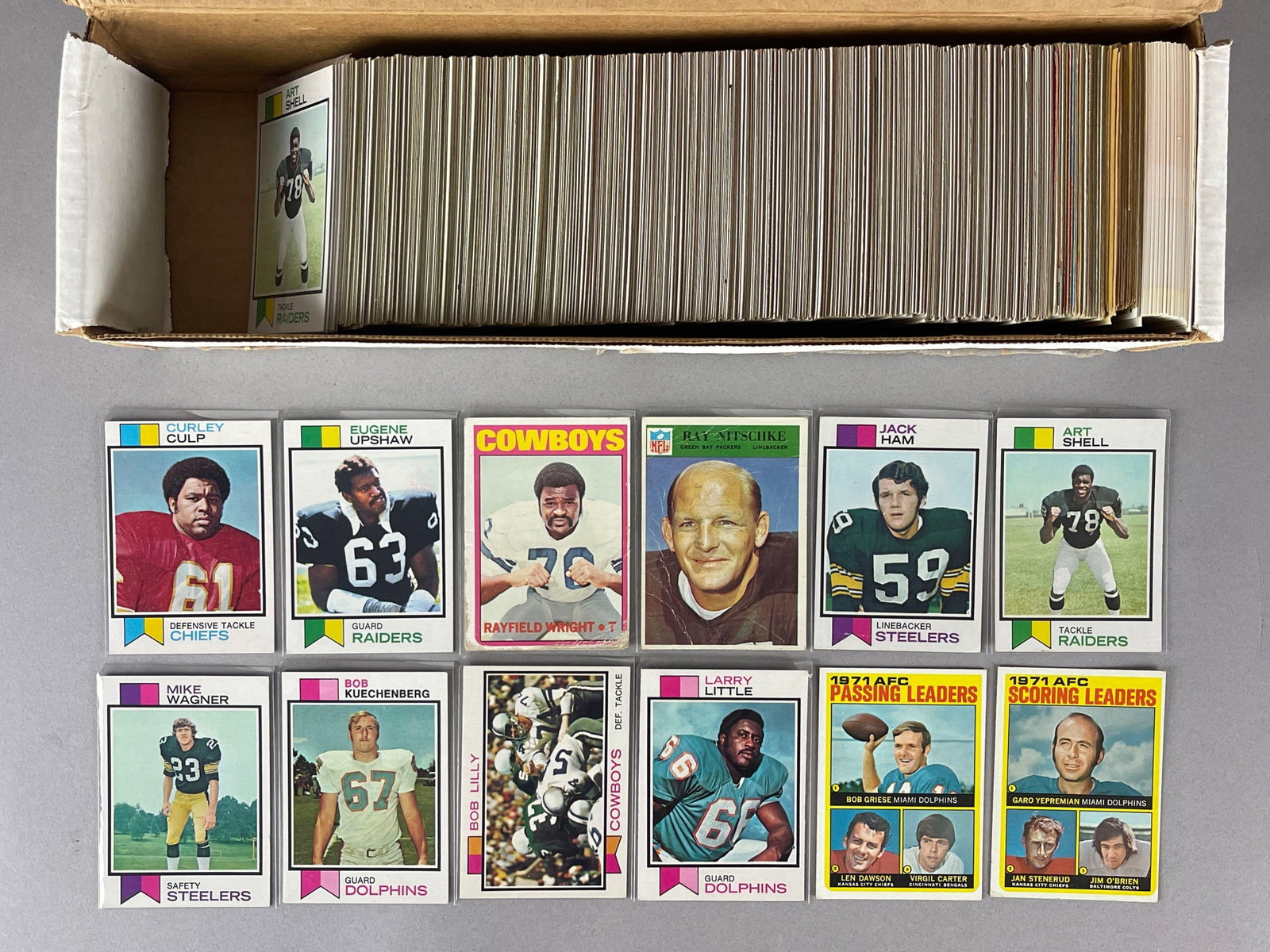 550+ 1960s - 70s Topps Football Cards with HOFs, Stars, and Rookies (1 of 4)