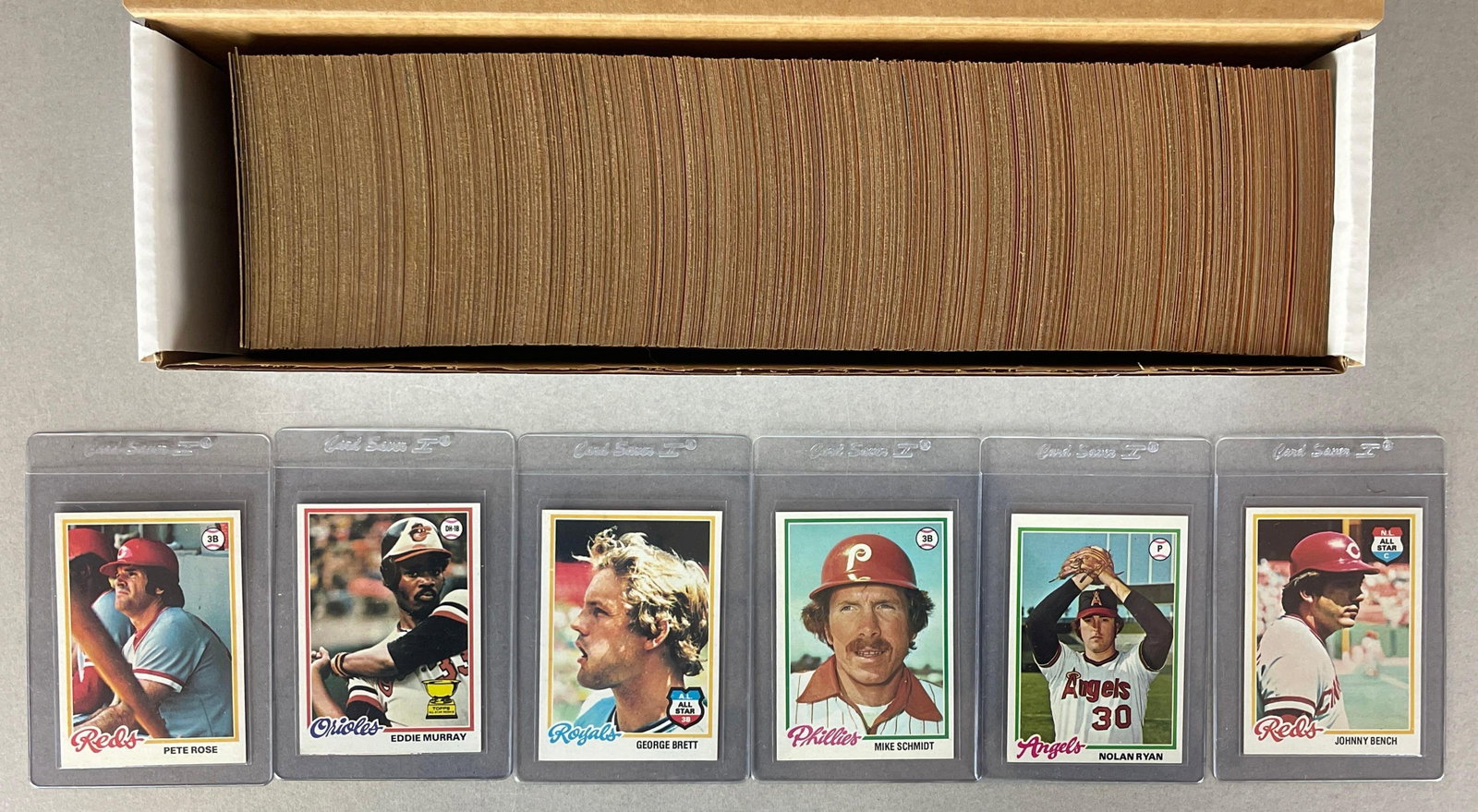 1978 Topps Baseball Complete High-Grade Set: Conditions vary, EXMT - Mint, Set put together in the 70s - early 80s, E. Murray EXMT, P. Rose NM - MInt, Molitor/ Trammel NM, s/o Leaders NMMT - Mint, and Many others Ready to Grade