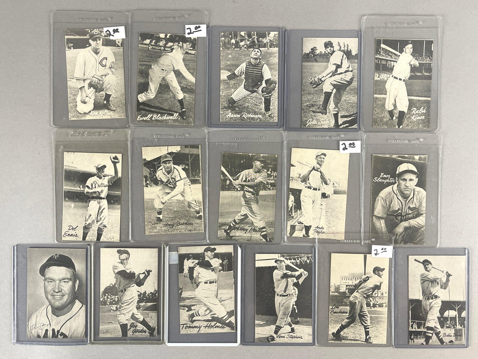 16 - 1947 Bond Bread Square Corner Cards: Square Corner cards most likely from the 1980s