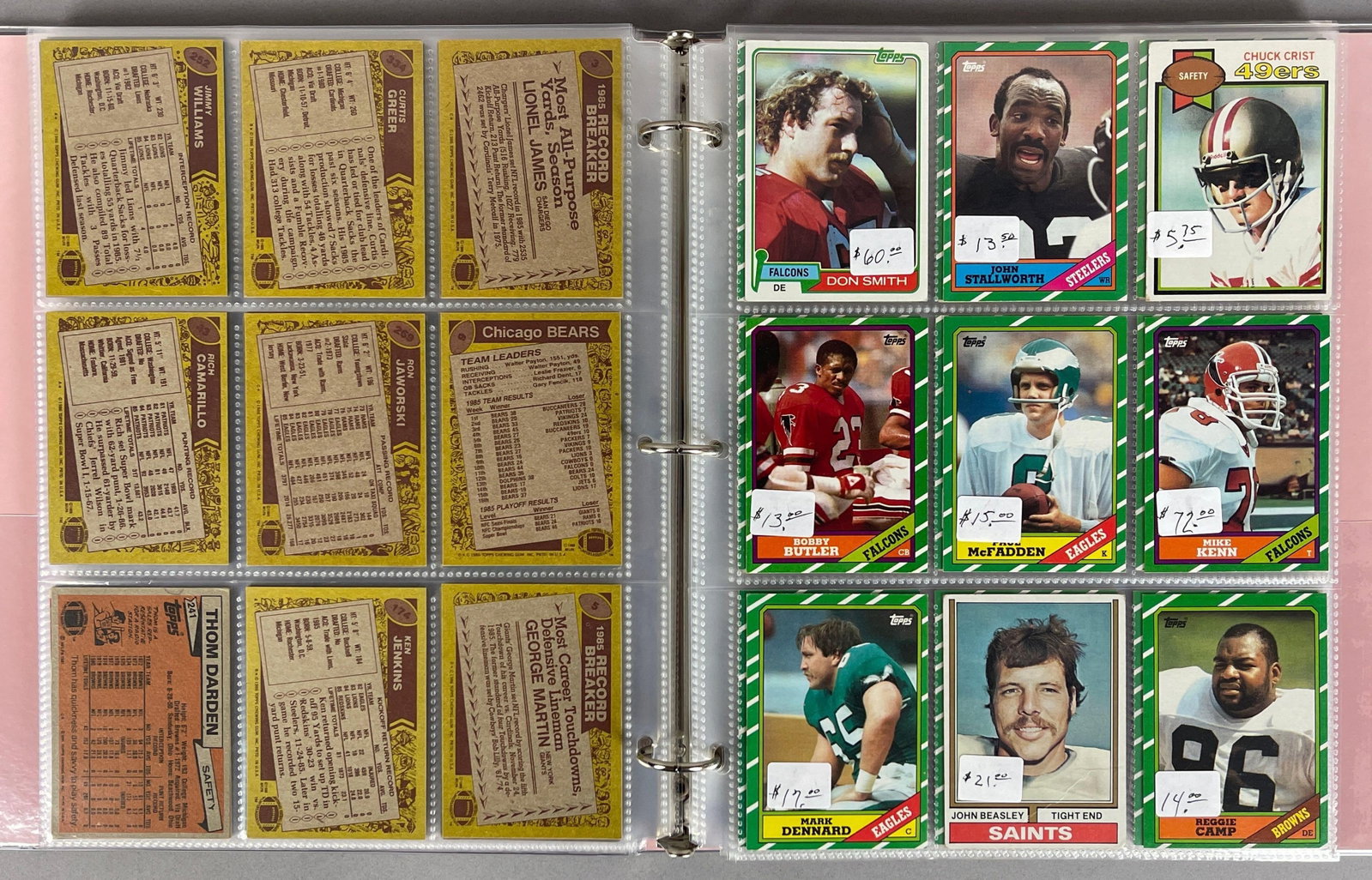 200+ 1961 - 97 Football Card with HOFs and Montana Rookie (1 of 9)