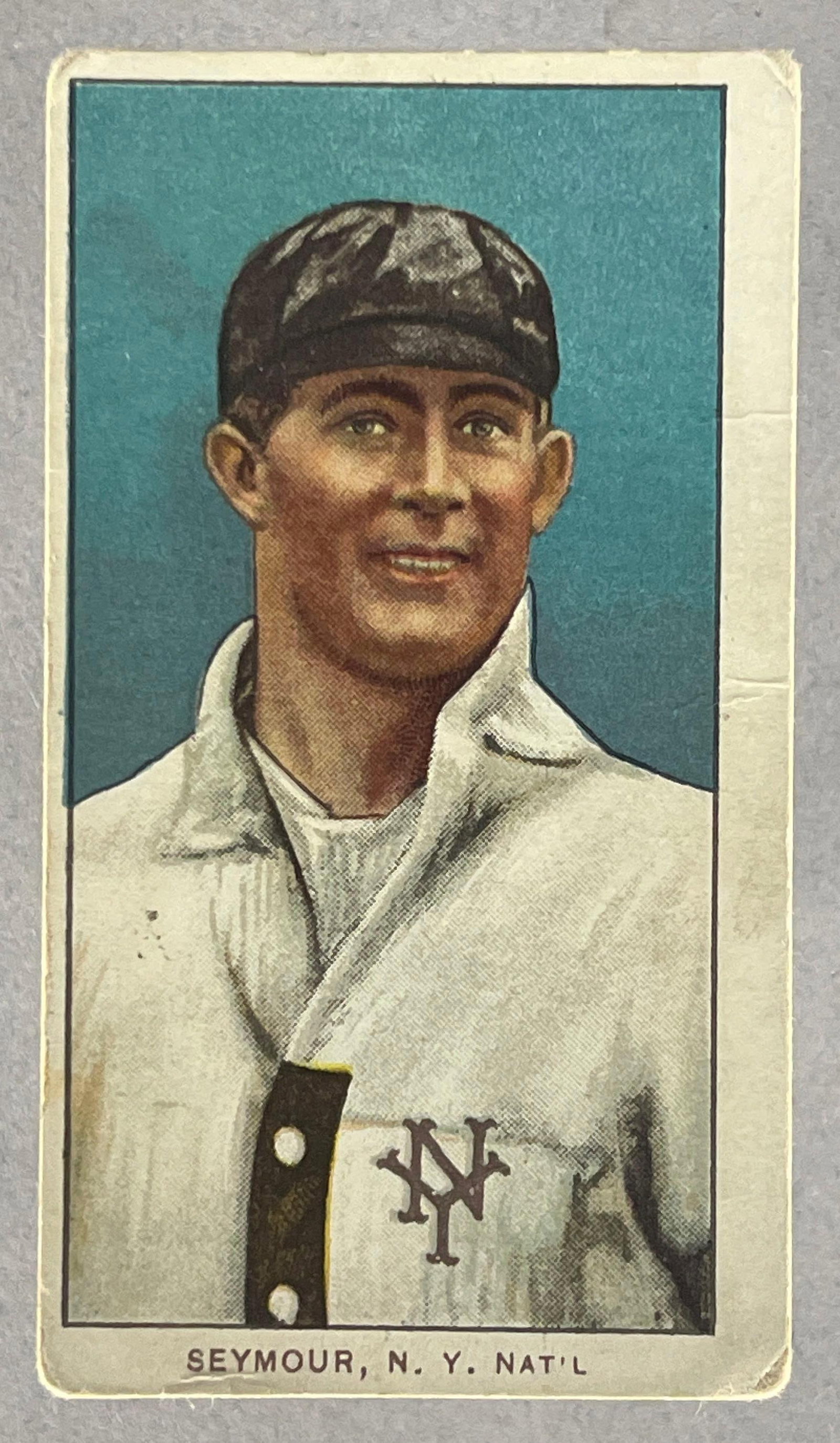1909 - 11 T206 Cy Seymour Portrait Sweet Caporal 350 - 460/420P (1 of 2)