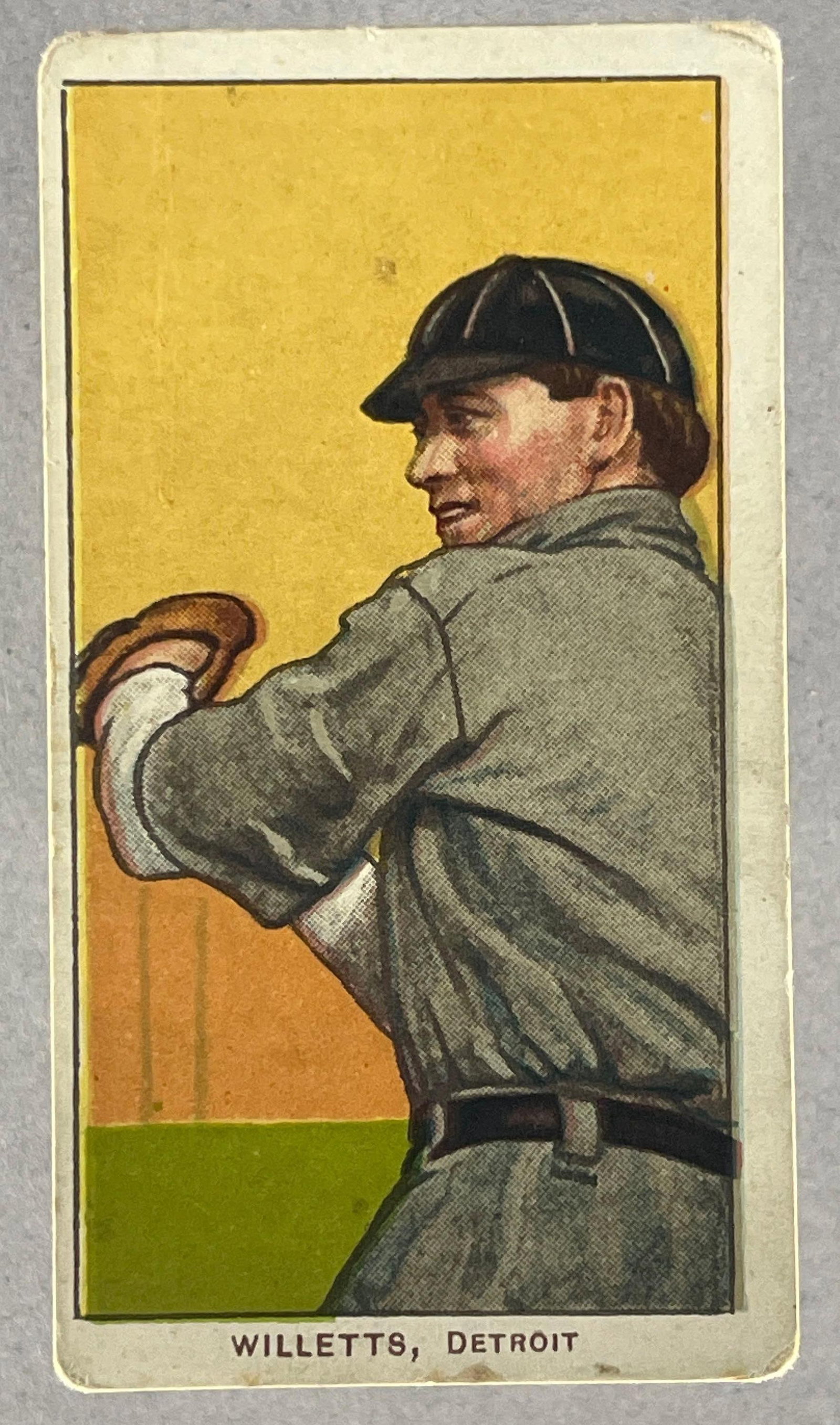 1909 - 11 T206 Ed Willetts Sweet Caporal 350: 1909 - 11 T206 Ed Willetts Sweet Caporal 350, VG