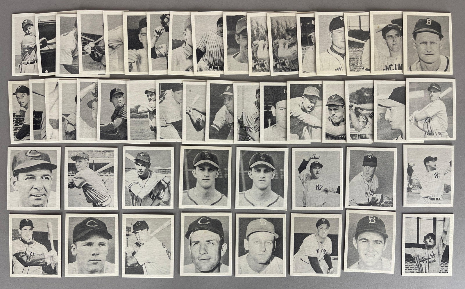 1948 Bowman Baseball 1978 Complete Reprint Set: Duplicates of Musial and Berra