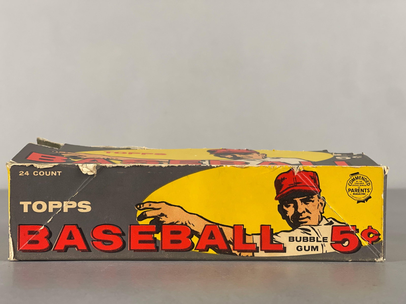 1959 Topps Baseball 5 Cent Empty Display Box - 2