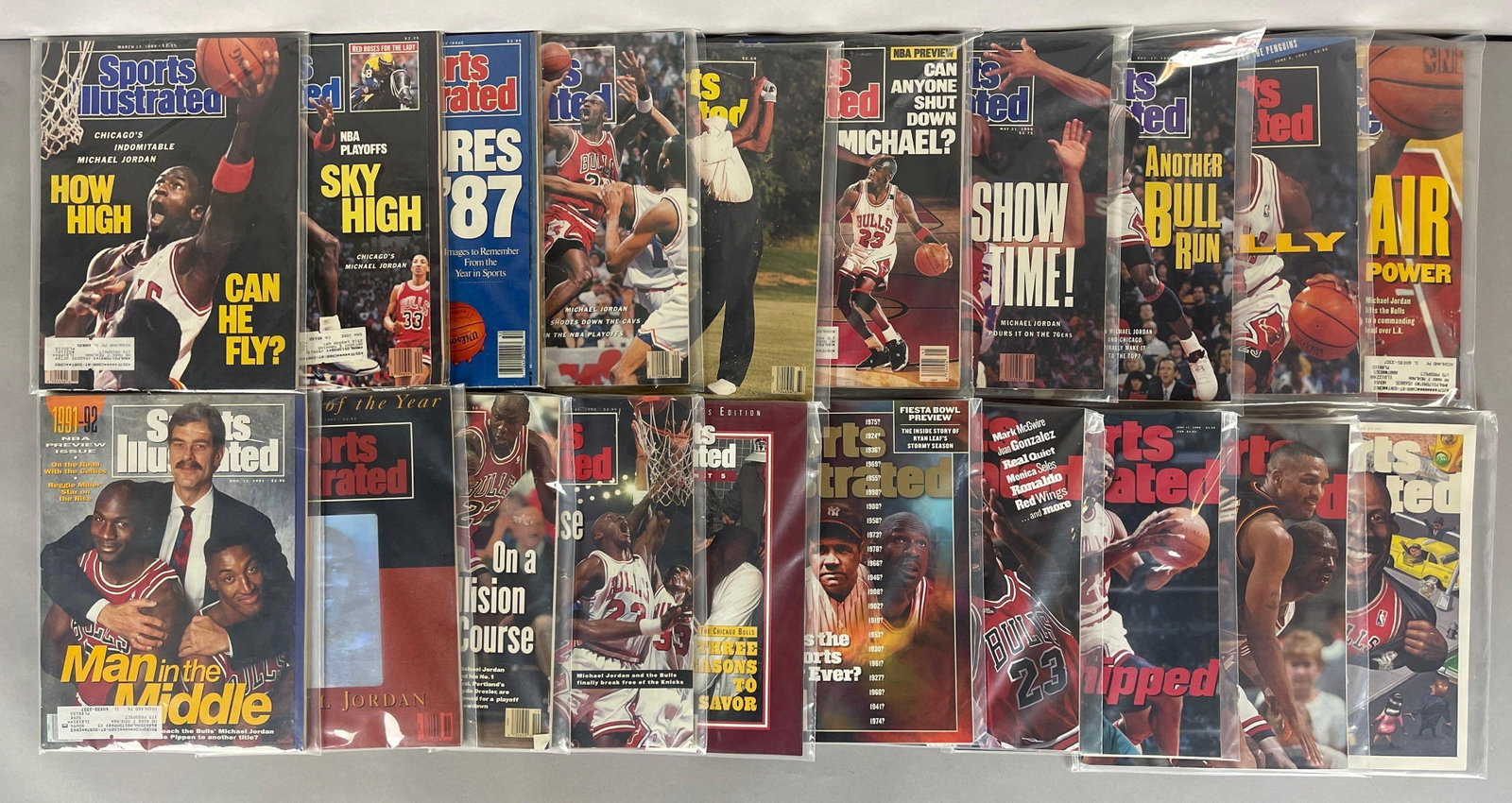 20 - 1987 - 99 Sports Illustrated Michael Jordan Magazines (1 of 2)